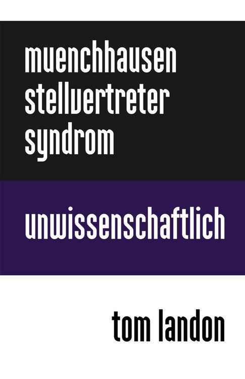 Produktbild: M&uuml;nchhausen-Stellvertreter-Syndrom