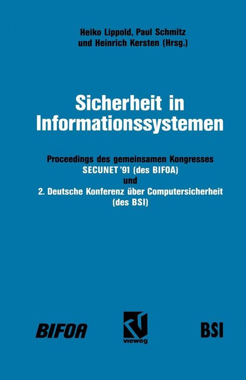 Produktbild: Sicherheit in Informationssystemen