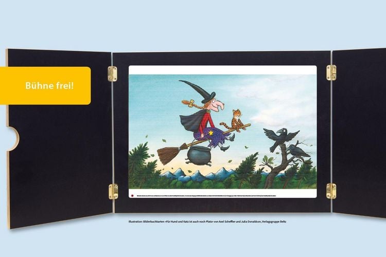 Produktbild: Bilderbuchkarten &raquo;F&uuml;r Hund und Katz ist auch noch Platz&laquo; von Axel Scheffler und Julia Donaldson