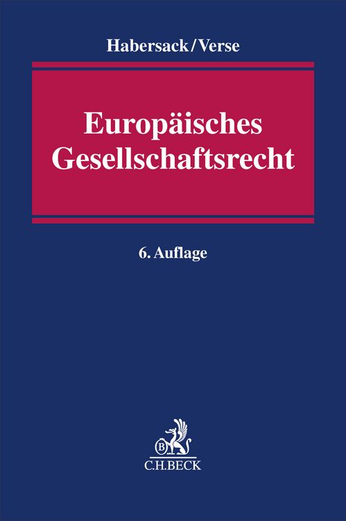 Produktbild: Europ&auml;isches Gesellschaftsrecht