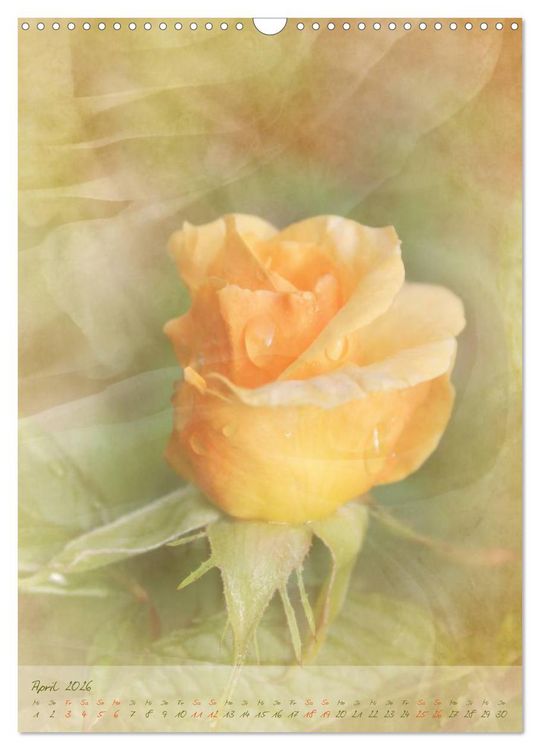 Produktbild: Vintage Flowers (Wandkalender 2026 DIN A3 hoch), CALVENDO Monatskalender
