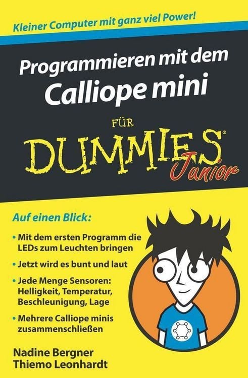 Produktbild: Programmieren mit dem Calliope mini f&uuml;r Dummies Junior