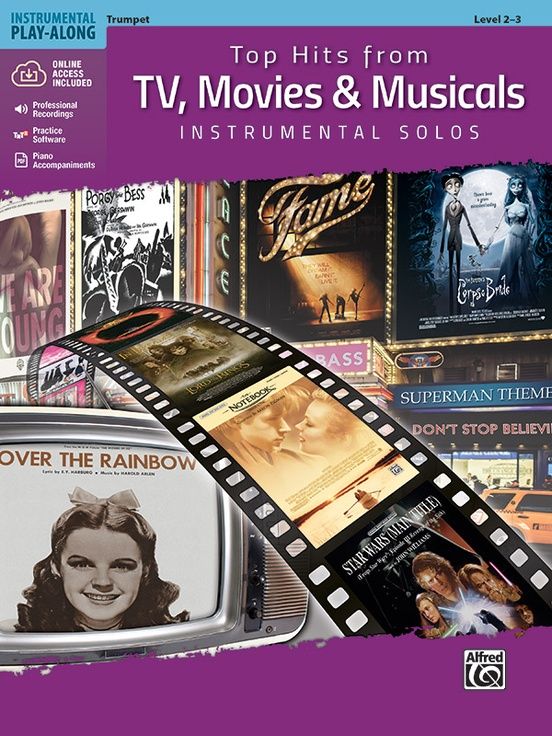 Produktbild: Top Hits from TV, Movies & Musicals Instrumental Solos