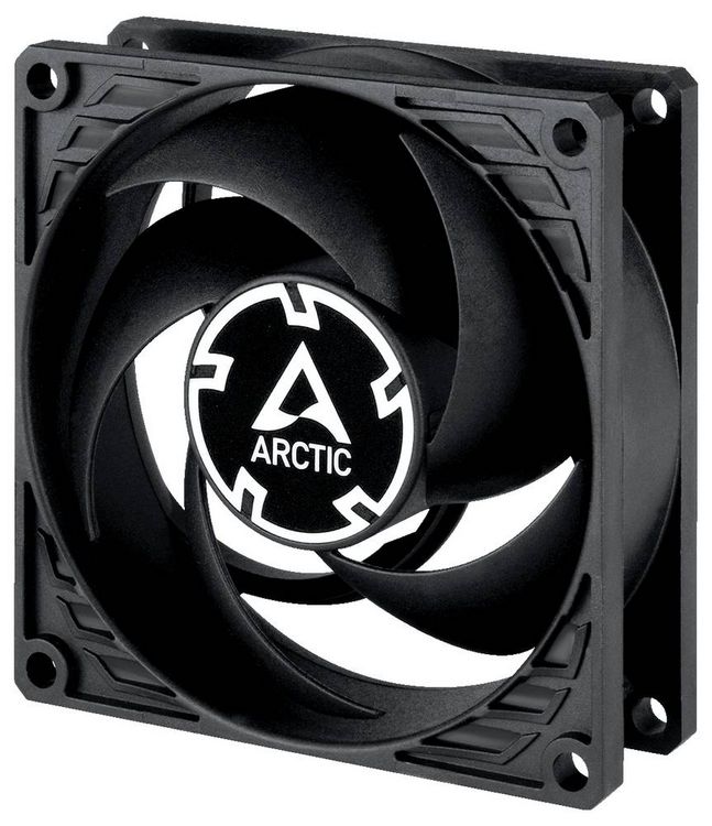 Produktbild: Arctic ACFAN00286A PC-Geh&auml;use-L&uuml;fter Schwarz (B x H x T) 80 x 25 x 80 mm