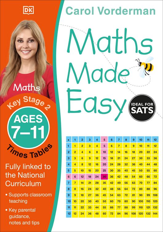 Produktbild: Maths Made Easy: Times Tables, Ages 7-11 (Key Stage 2)