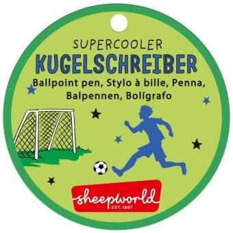 Produktbild: Kugelschreiber Motiv "Fu&szlig;ball"