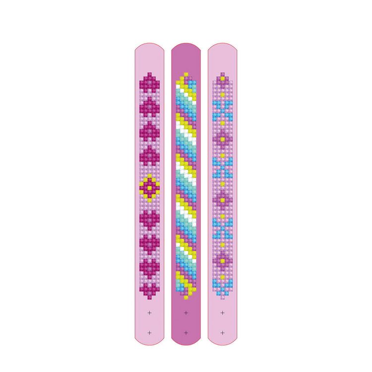 Produktbild: Dotzies by Diamond Dotz Armb&auml;nder Retro Pink