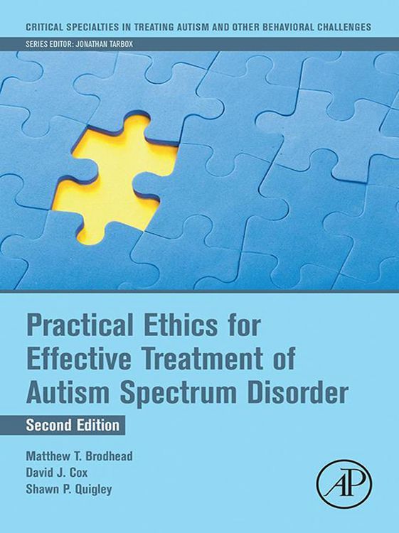 Produktbild: Practical Ethics for Effective Treatment of Autism Spectrum Disorder