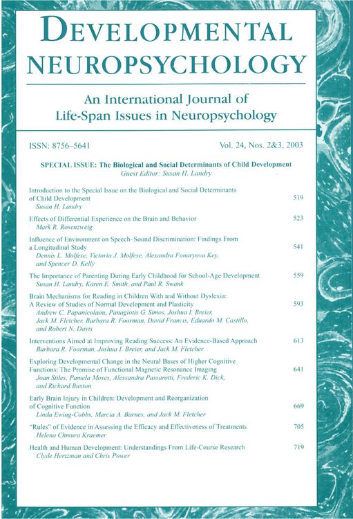 Produktbild: The Biological and Social Determinants of Child Development