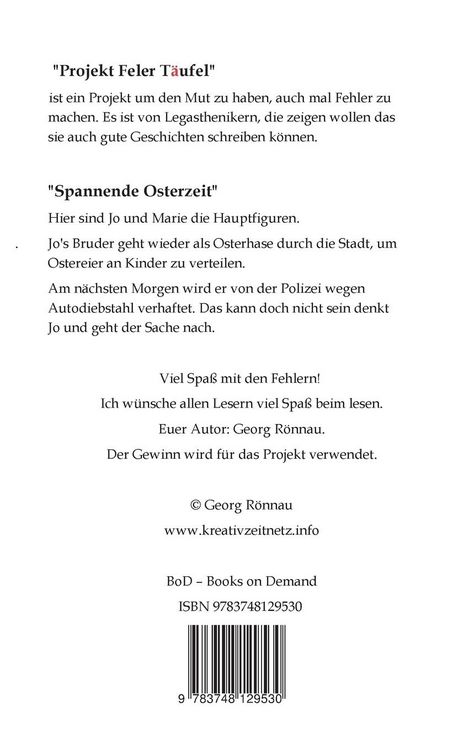 Produktbild: Projekt Feler T&auml;ufel 3