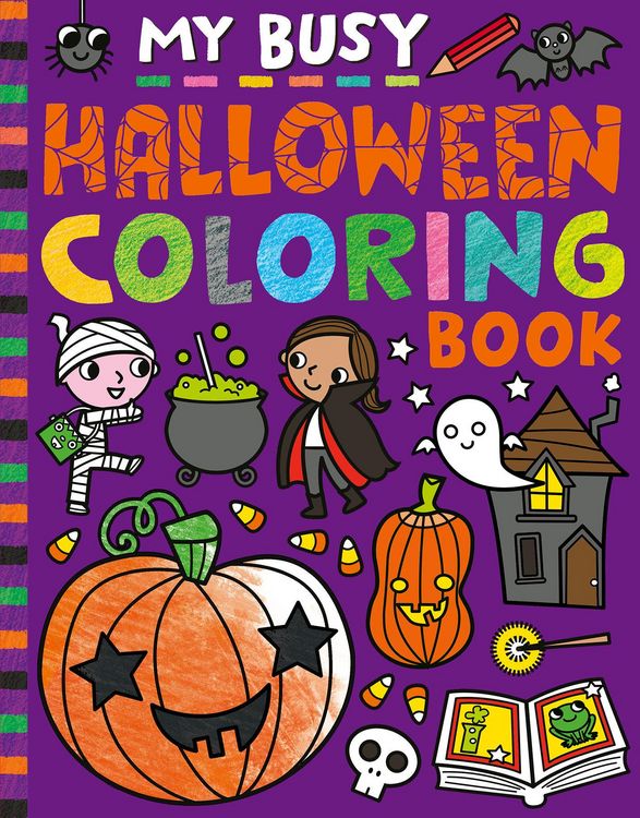 Produktbild: My Busy Halloween Coloring Book
