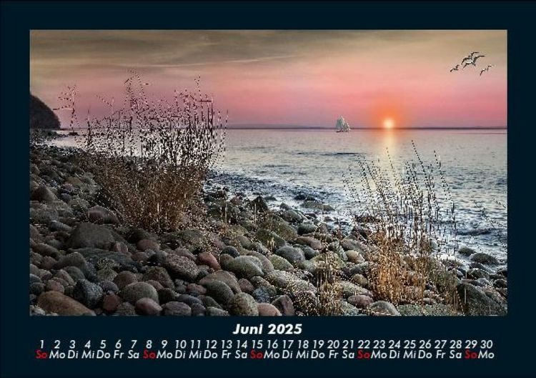 Produktbild: Sonnenunterg&auml;nge 2025 Fotokalender DIN A5