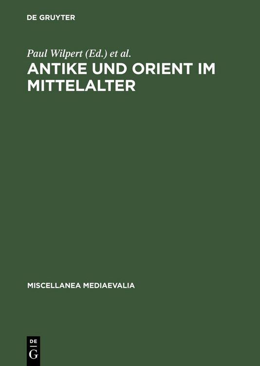 Produktbild: Antike und Orient im Mittelalter