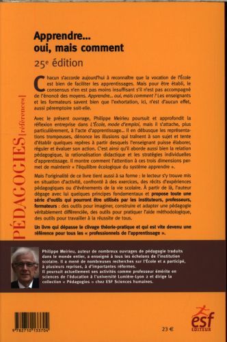 Produktbild: Apprendre ... oui, mais comment