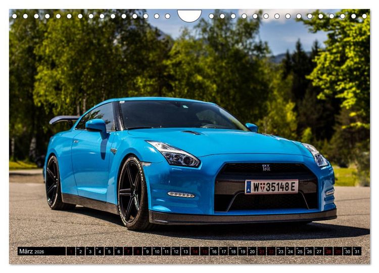 Produktbild: Tuning Cars (Wandkalender 2026 DIN A4 quer), CALVENDO Monatskalender
