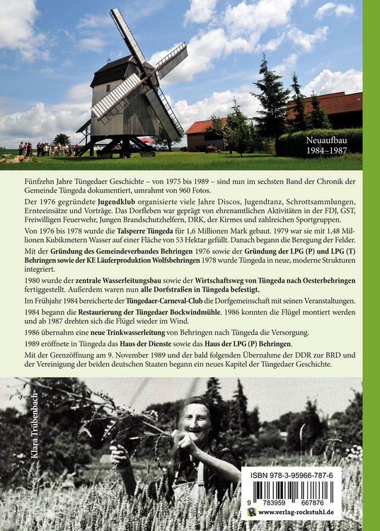 Produktbild: Chronik der Gemeinde T&uuml;ngeda in Th&uuml;ringen 1975-1989