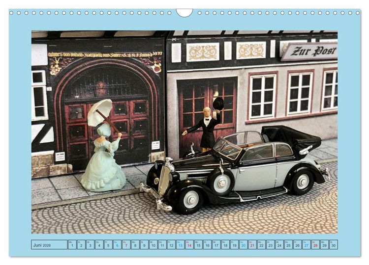 Produktbild: DDR Modellautos im Fokus (Wandkalender 2026 DIN A3 quer), CALVENDO Monatskalender