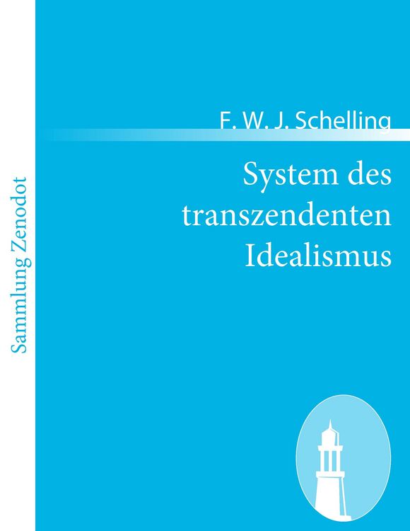 Produktbild: System des transzendenten Idealismus