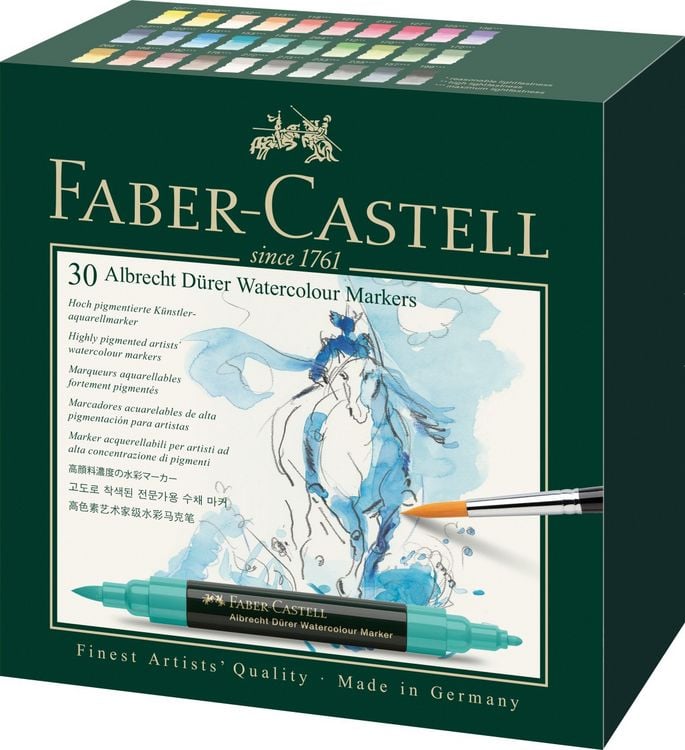 Produktbild: Faber-Castell Aquarellmarker Albrecht Dürer, 30er Set