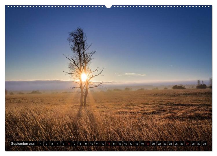 Produktbild: Ein neuer Tag beginnt (hochwertiger Premium Wandkalender 2026 DIN A2 quer), Kunstdruck in Hochglanz