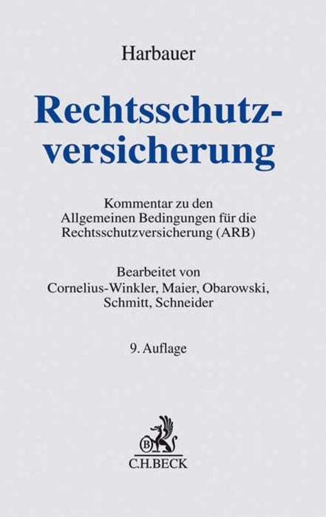 Bild vom Artikel Rechtsschutzversicherung vom Autor Joachim Cornelius-Winkler