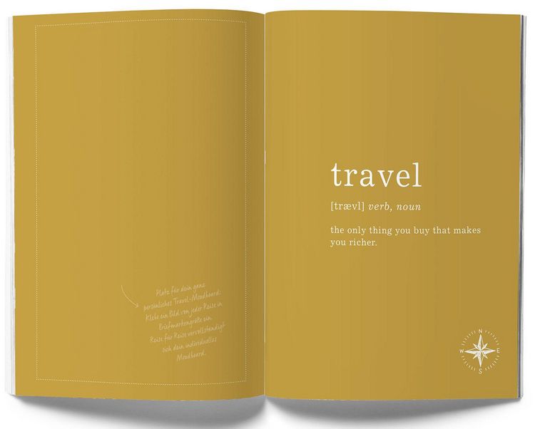 Produktbild: GuideMe Reisetagebuch Travel Memories „Meine Reisen“