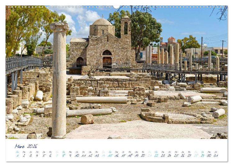 Produktbild: Zauberhaftes Zypern (Wandkalender 2026 DIN A2 quer), CALVENDO Monatskalender