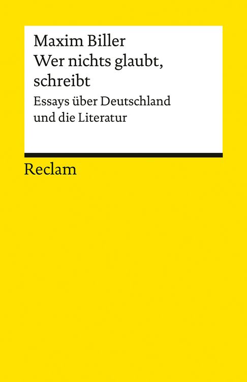 Produktbild: Wer nichts glaubt, schreibt