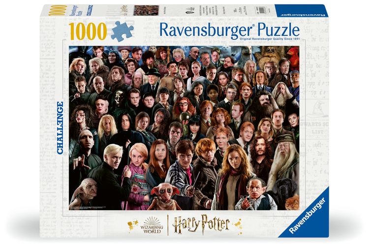 Produktbild: Erwachsenenpuzzle 1000 Teile - Challenge Harry Potter