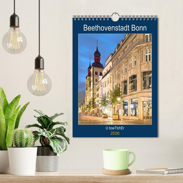 Produktbild: Beethovenstadt Bonn (Wandkalender 2026 DIN A4 hoch), CALVENDO Monatskalender