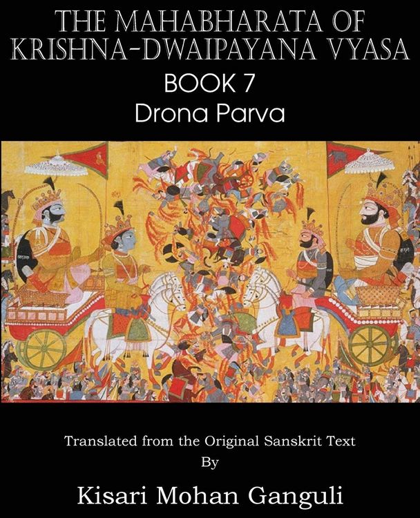 Produktbild: The Mahabharata of Krishna-Dwaipayana Vyasa Book 7 Drona Parva