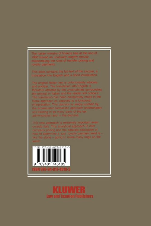 Produktbild: Transfer Pricing