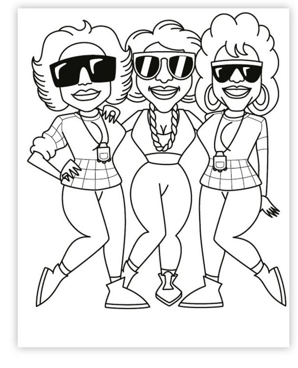 Produktbild: Hip Hop Coloring Book