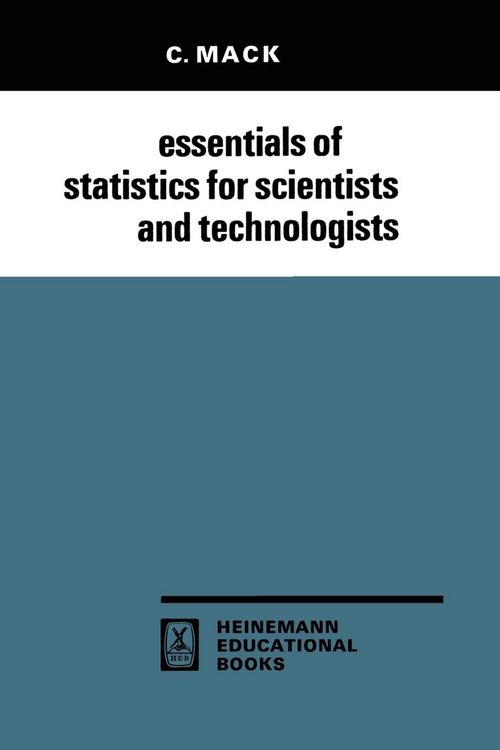 Produktbild: Essentials of Statistics for Scientists and Technologists