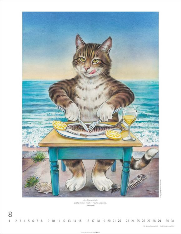Produktbild: Schnurren und Kratzen - Bilder von Katzen Kalender 2027