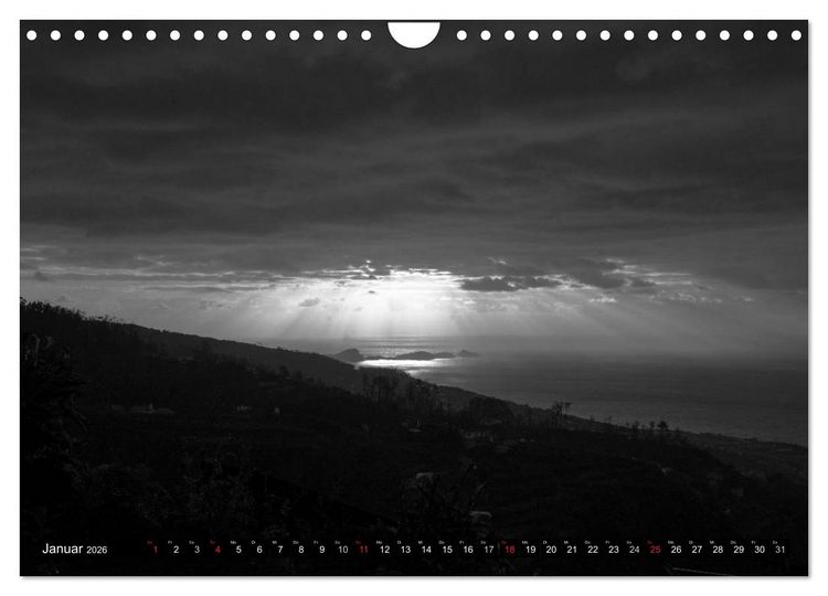 Produktbild: Stille Momente in Schwarz-Weiss (Wandkalender 2026 DIN A4 quer), CALVENDO Monatskalender