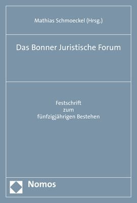 Produktbild: Das Bonner Juristische Forum