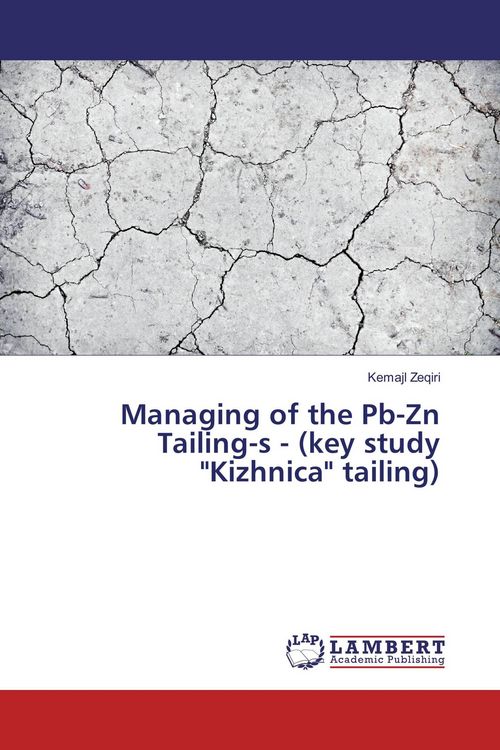 Produktbild: Managing of the Pb-Zn Tailing-s - (key study "Kizhnica" tailing)