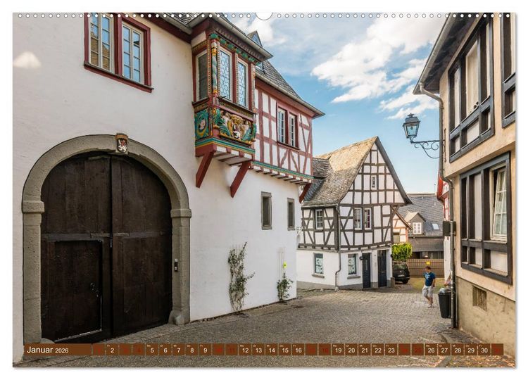 Produktbild: Historisches Limburg (hochwertiger Premium Wandkalender 2026 DIN A2 quer), Kunstdruck in Hochglanz