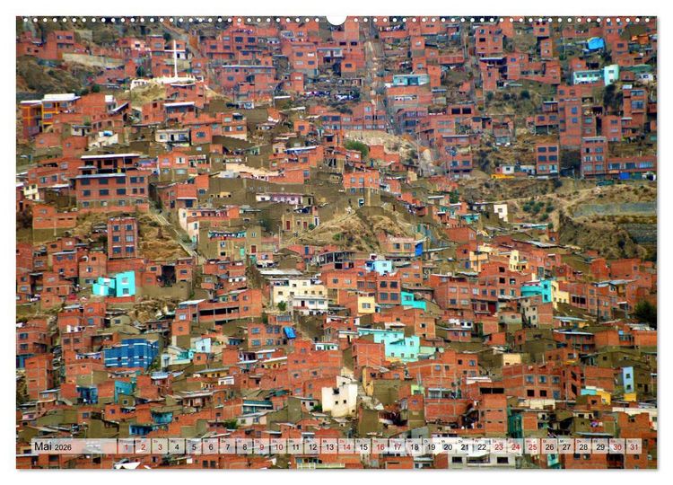 Produktbild: Abenteuer Anden - Peru und Bolivien (Wandkalender 2026 DIN A2 quer), CALVENDO Monatskalender