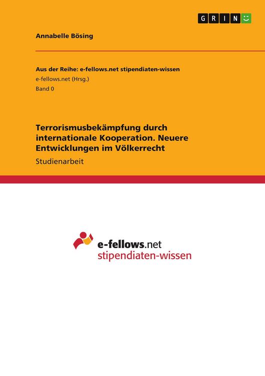 Produktbild: Terrorismusbek&auml;mpfung durch internationale Kooperation. Neuere Entwicklungen im V&ouml;lkerrecht