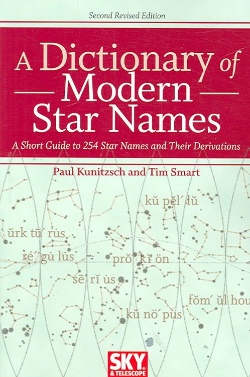 Produktbild: Dict Of Modern Star Names 2/e