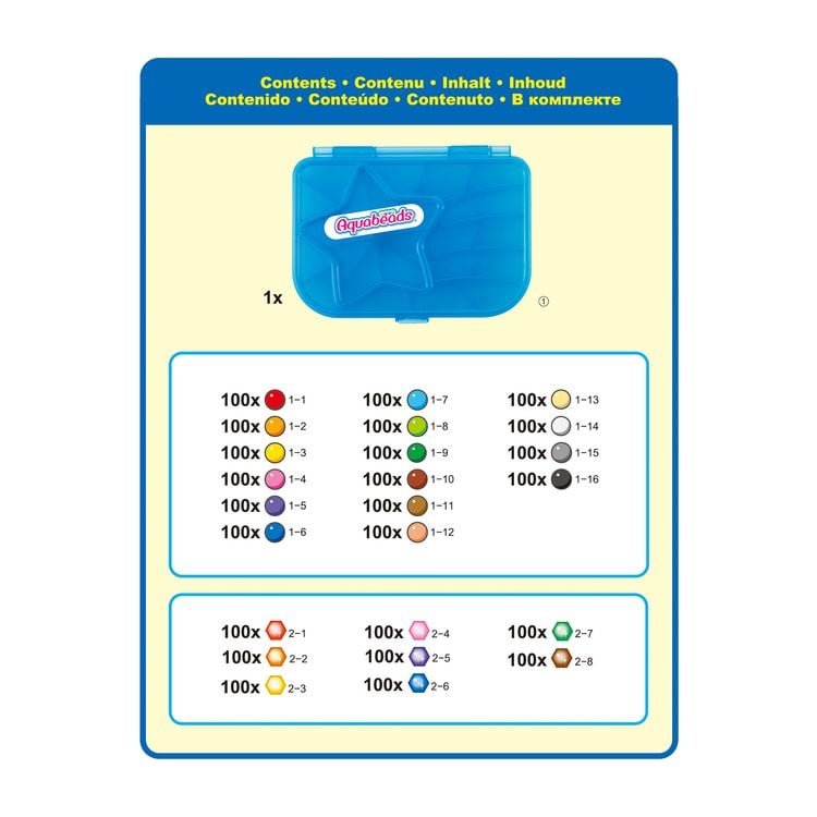 Produktbild: Aquabeads 31502 - Maxi Nachf&uuml;llbox , Bastelset