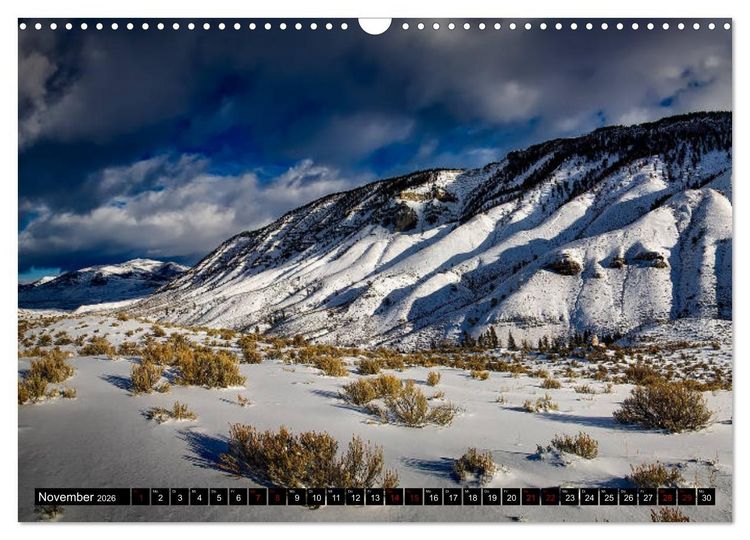 Produktbild: Yellowstone Nationalpark. Tanz auf dem Vulkan (Wandkalender 2026 DIN A3 quer), CALVENDO Monatskalender