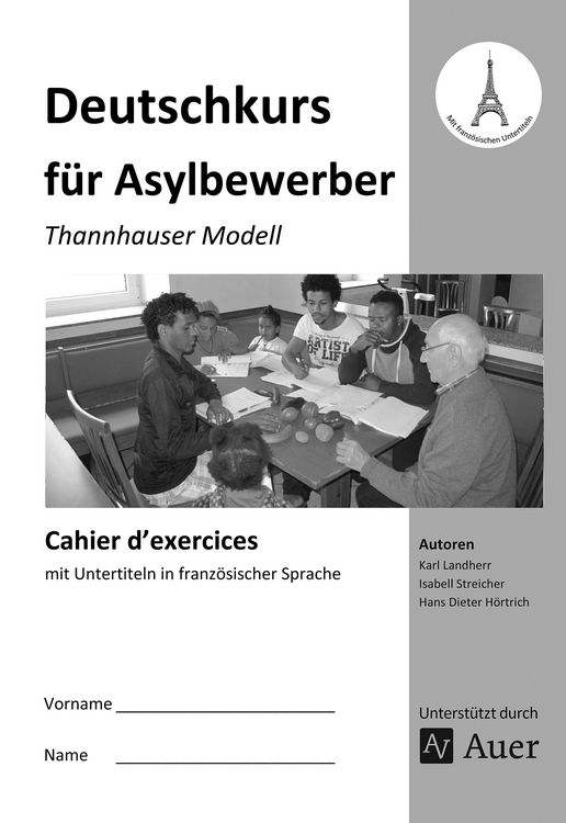 Produktbild: Cahier d'exercices Deutschkurs f&uuml;r Asylbewerber