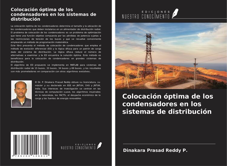 Produktbild: Colocaci&oacute;n &oacute;ptima de los condensadores en los sistemas de distribuci&oacute;n