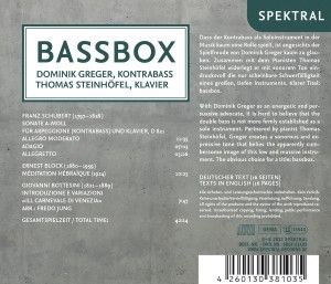 Produktbild: Bassbox-Musik F&uuml;r Kontrabass Und Klavier