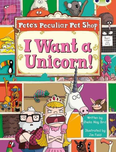 Produktbild: Bug Club Guided Non Fiction Year Two Purple B Pete's Peculiar Pet Shop: I Want a Unicorn!