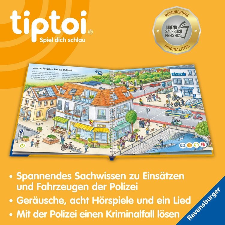 Produktbild: tiptoi&reg; Wieso? Weshalb? Warum? - Bei der Polizei