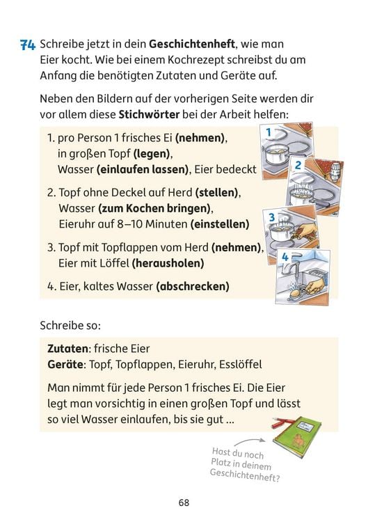 Produktbild: Deutsch 3. Klasse &Uuml;bungsheft - Aufsatz